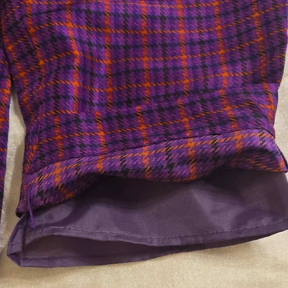 Silk Allison Taylor Women's Vibrant Plaid Capris